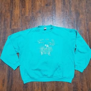 Vintage 1980s Kissing in the Hay Crewneck